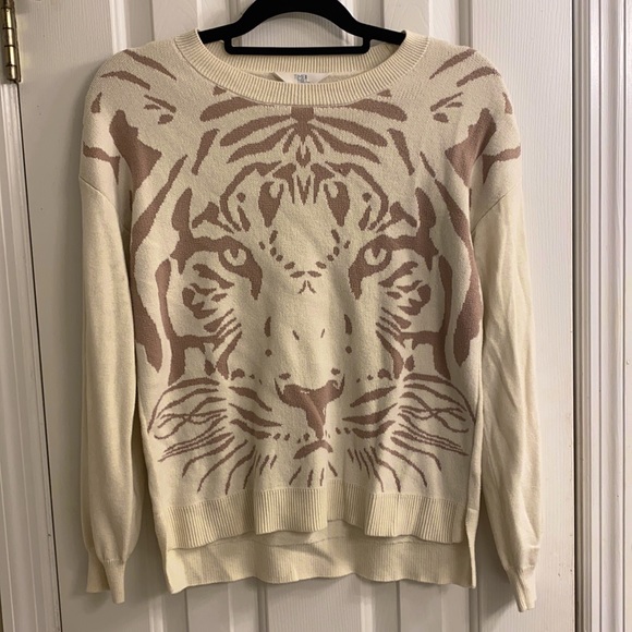 Tru | Sweaters | Tiger Sweater | Poshmark